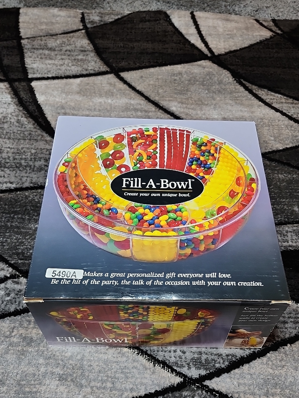 FILL-A-BOWL CREATE YOUR OWN UNIQUE CUSTOMIZED CENTERPIECE BOWL